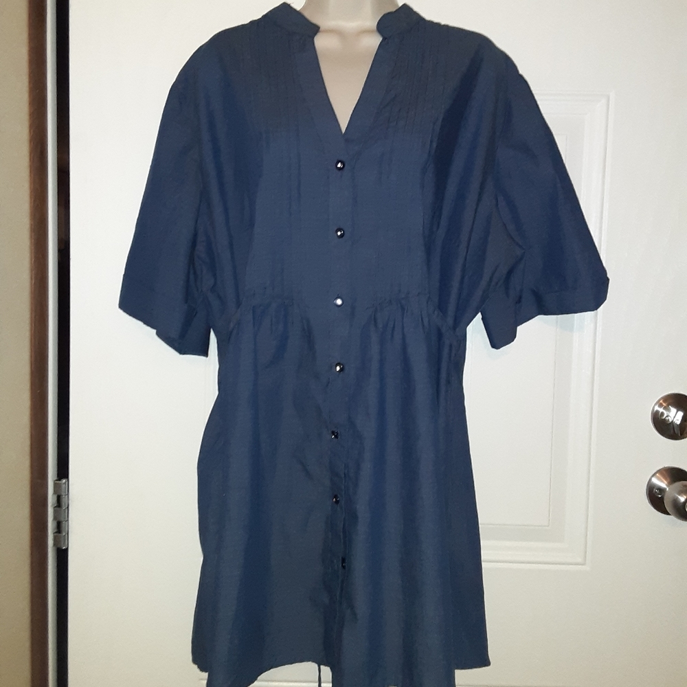 Millennium Womens Plus Size Jean Top